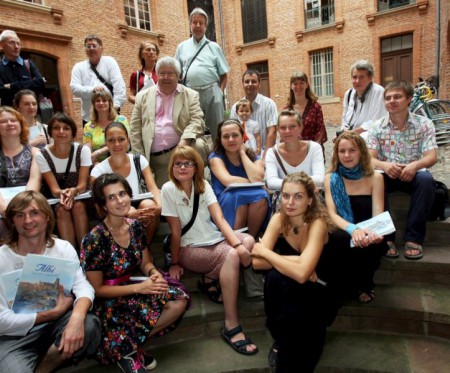 Les élèves de l'Académie Stieglitz en visite dans le Tarn en 2009